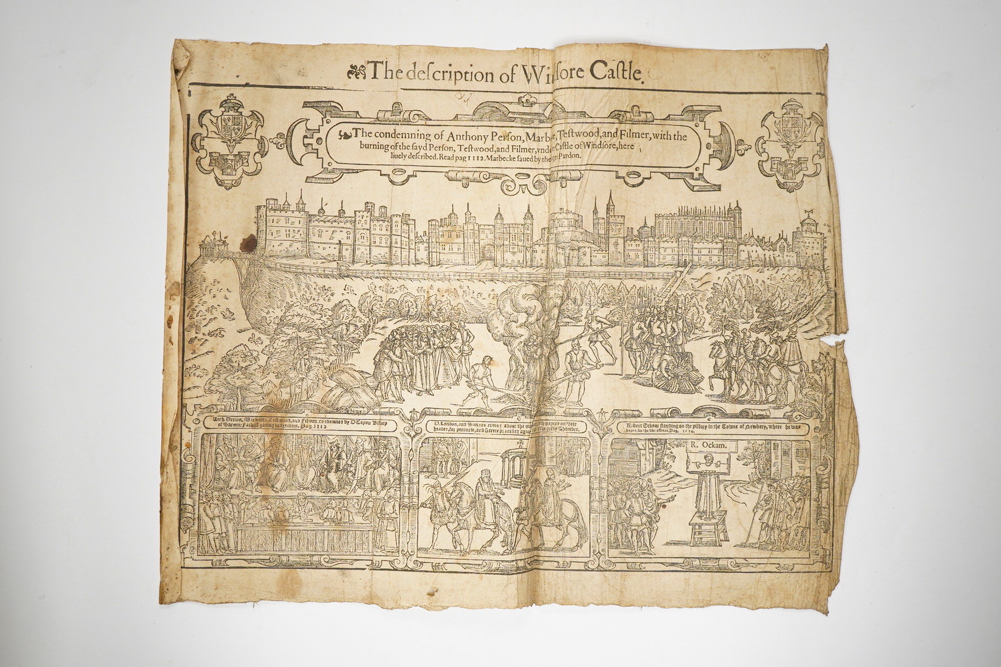 [Foxe, John - Actes and Monuments of Matters most Speciall and Memorable happening in the Church ... with the bloudy times, horrible troubles, and great persecutions against the true martyrs of Christ ...the fift time ne